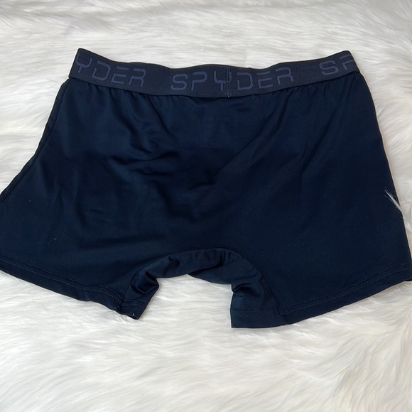 Spyder Mens Boxer Briefs 3-Pack Poly Spandex Performance Boxer Briefs Underwear - Picture 3 of 12